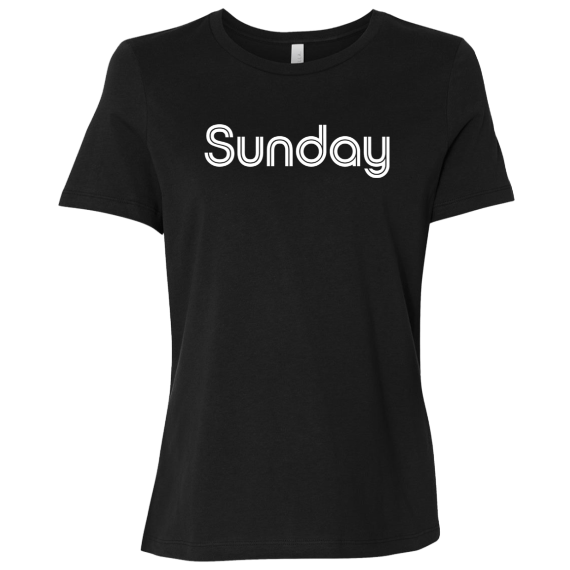"My Sunday shirt" Womens Relaxed T-shirt | BetterSaid.co