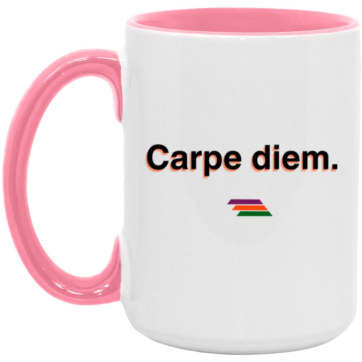 "Carpe diem." Coffee Cups | BetterSaid.co