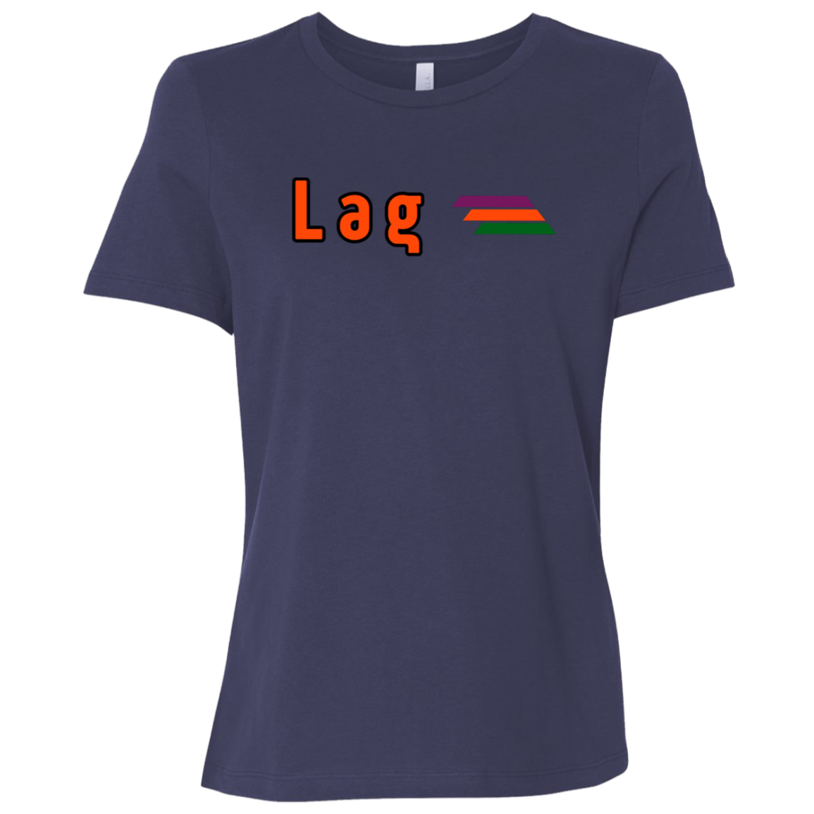 "Lag" Womens Relaxed T-shirt | BetterSaid.co