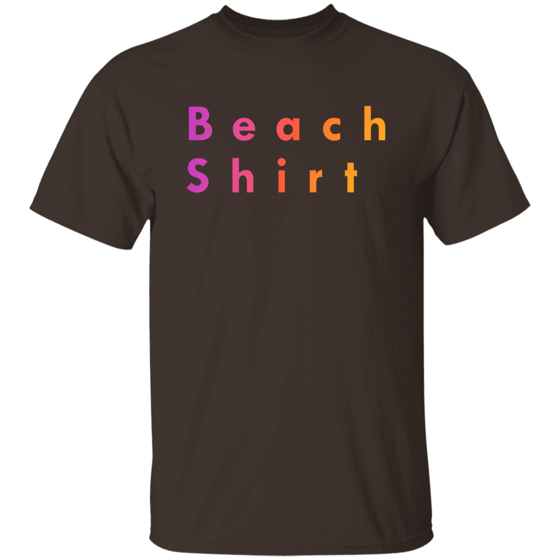 "Beach shirt" Mens T-shirt | BetterSaid.co