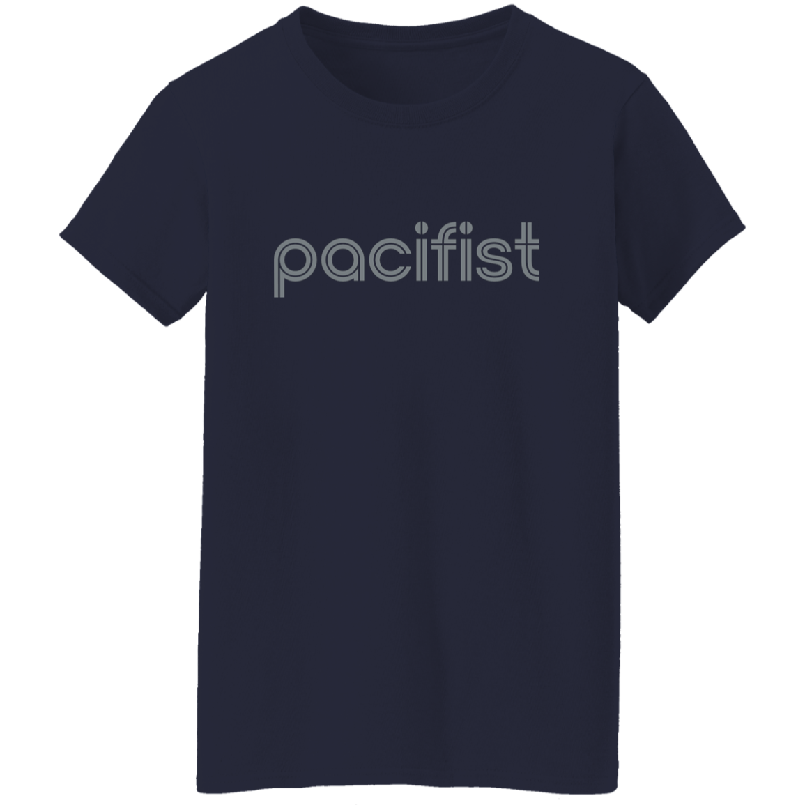 "pacifist" Womens T-shirt | BetterSaid.co