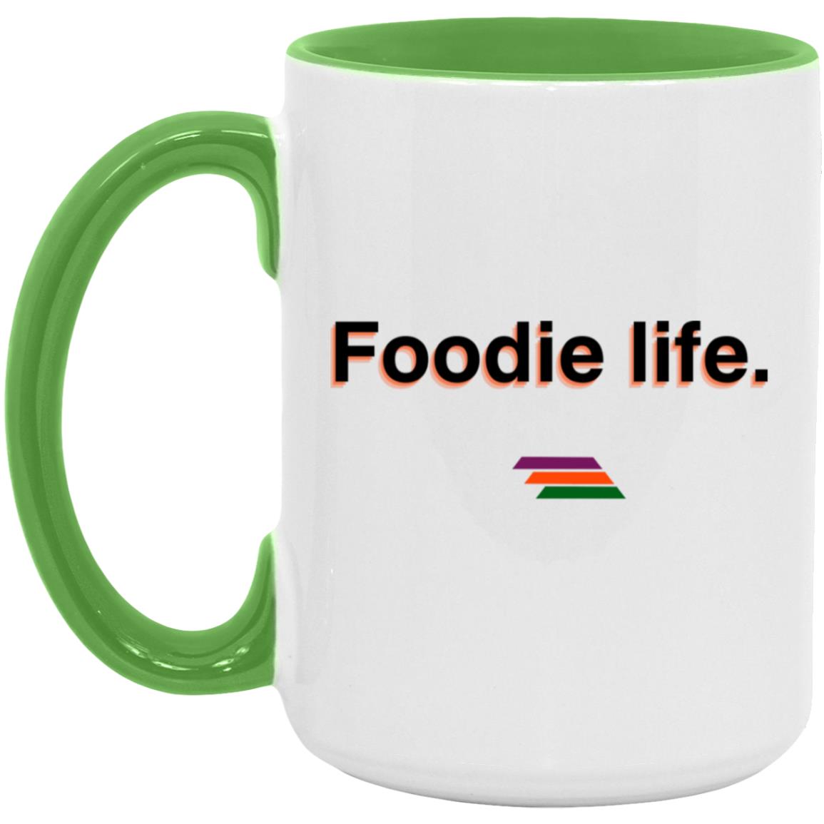 "Foodie life." Coffee Cups | BetterSaid.co