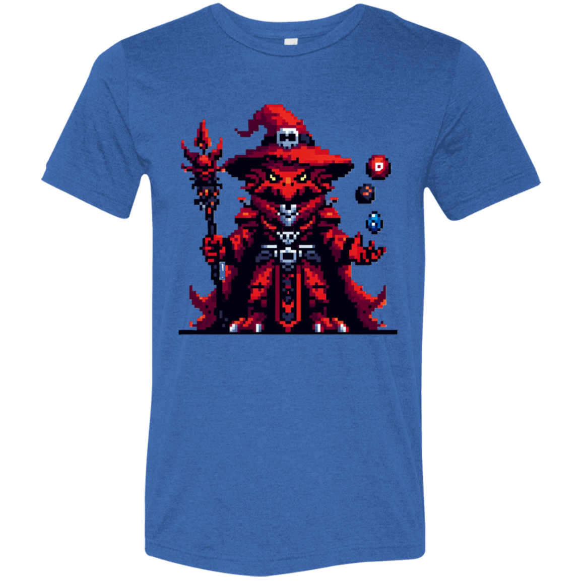 "Red Dragonborn" Tri-blend T-shirt | BetterSaid.co