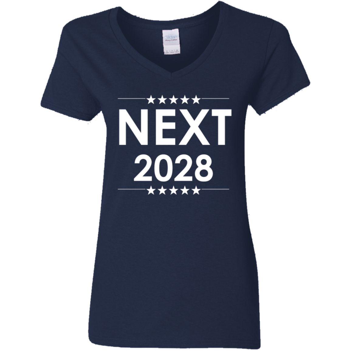 "Next, 2028" Womens V-neck T-shirt | BetterSaid.co