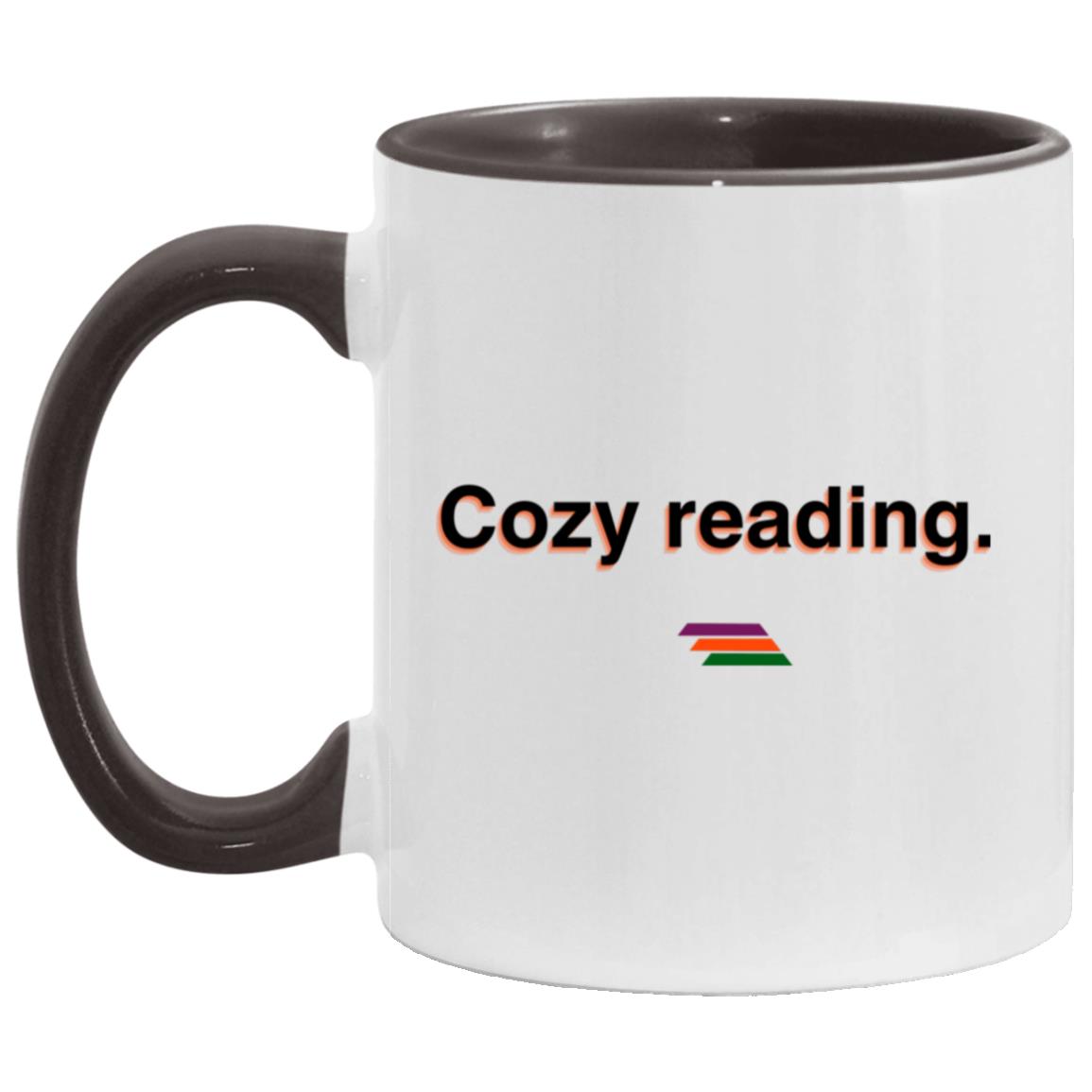 "Cozy reading." Coffee Cups | BetterSaid.co