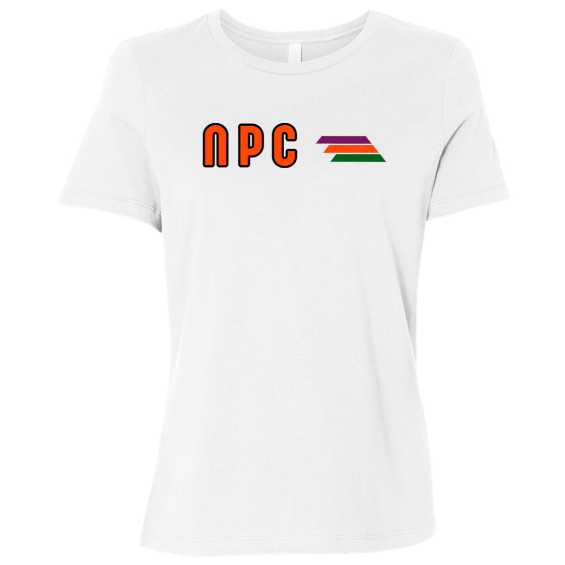 "NPC" Womens Relaxed T-shirt | BetterSaid.co