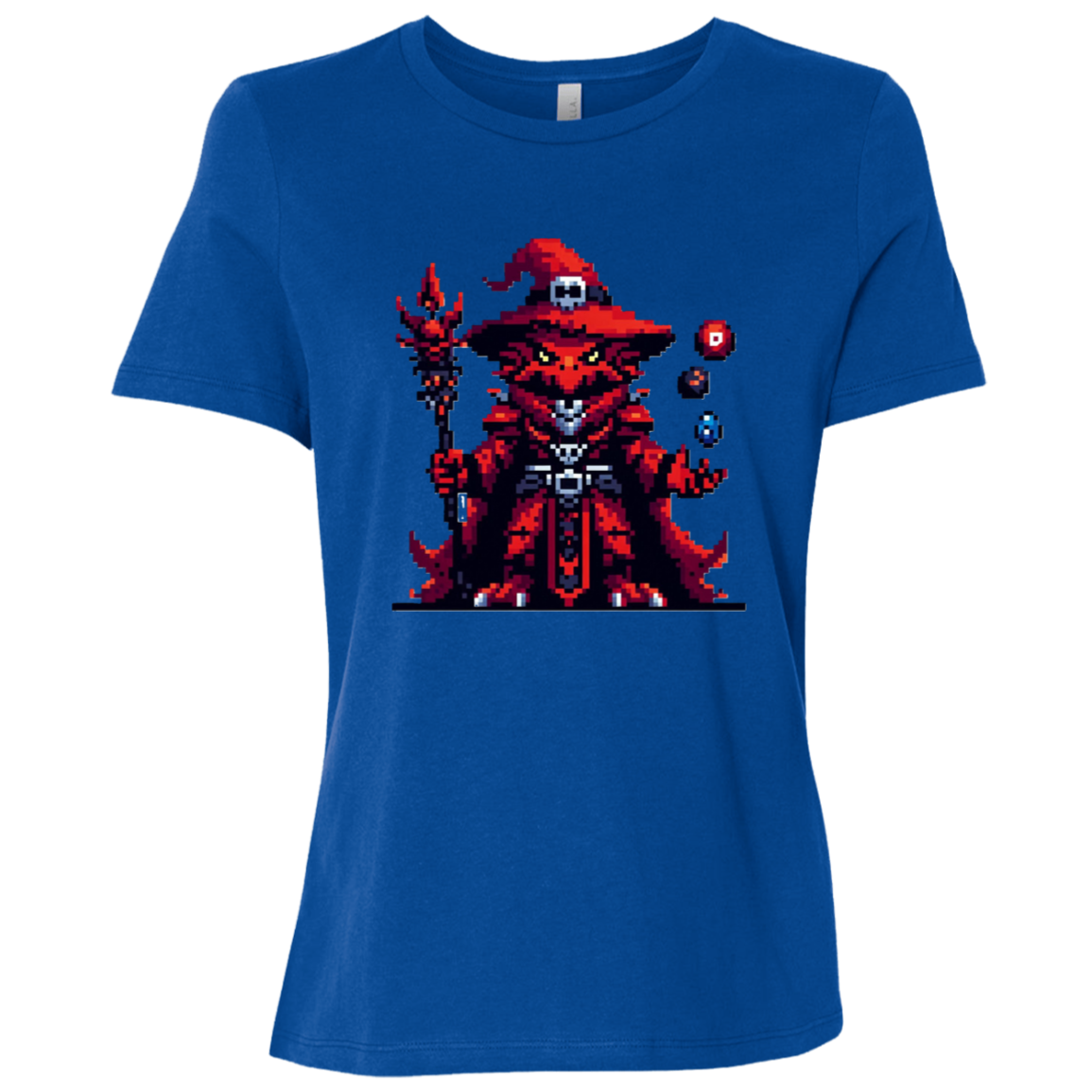 "Red Dragonborn DND" Womens Relaxed T-shirt | BetterSaid.co