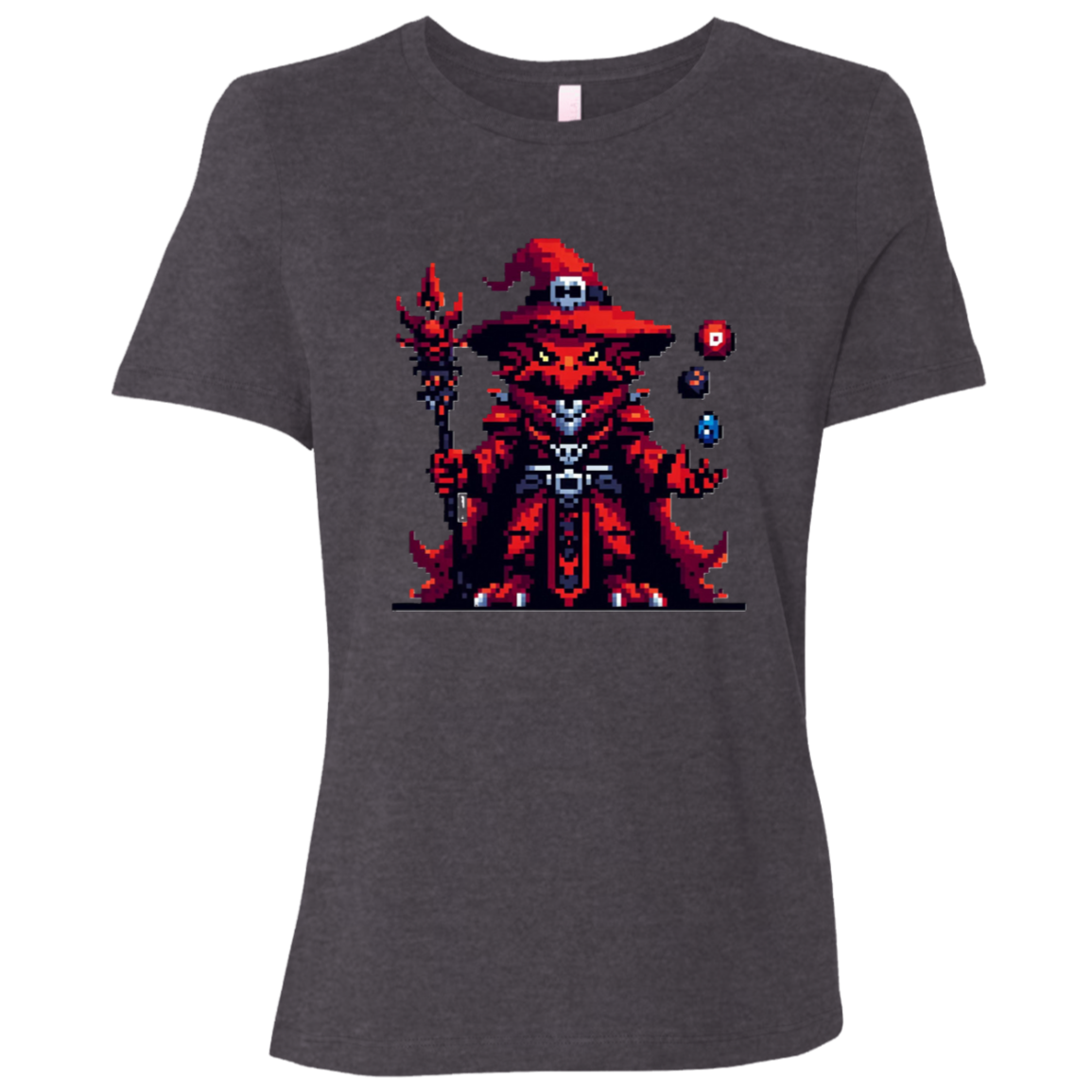 "Red Dragonborn DND" Womens Relaxed T-shirt | BetterSaid.co