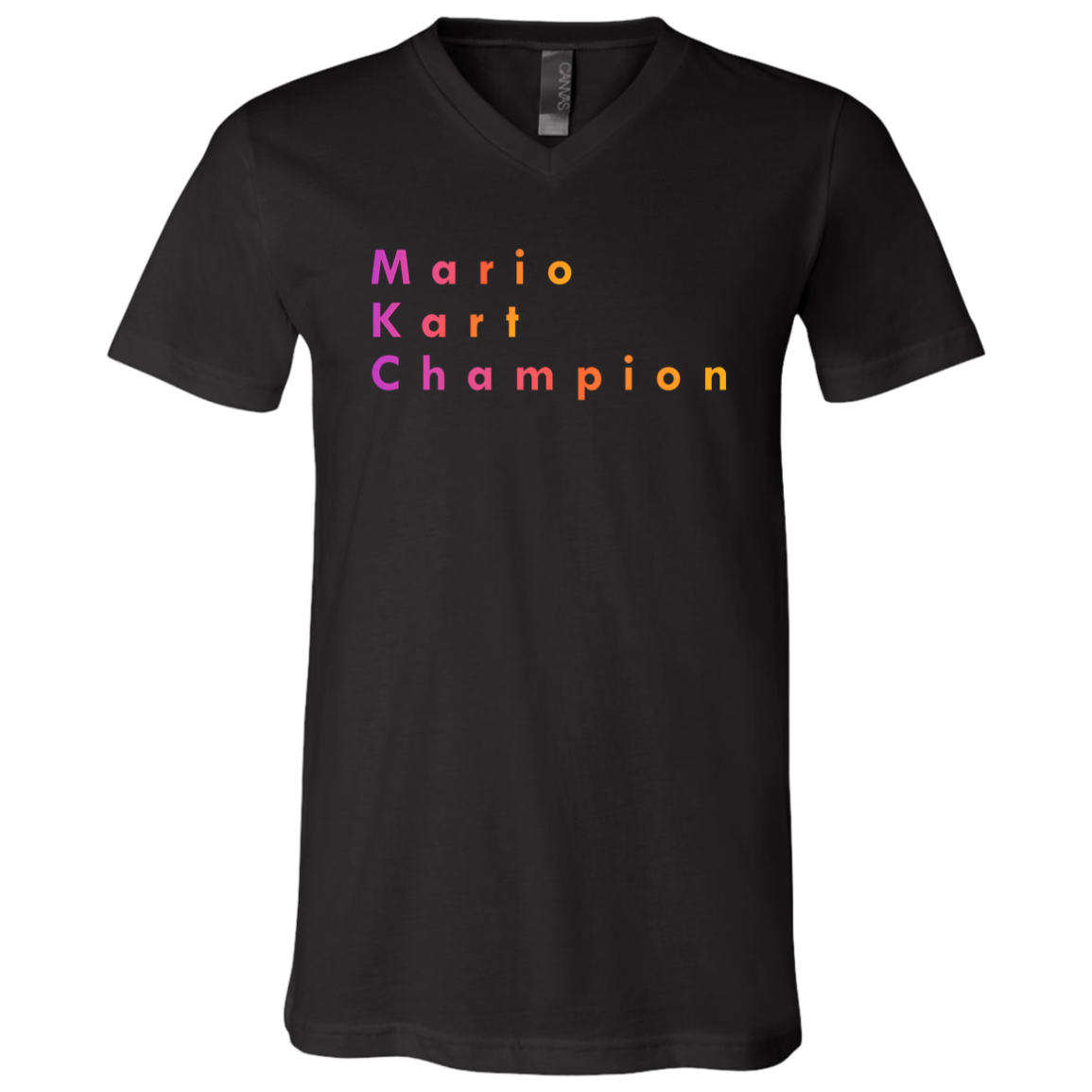 "Mario Kart Champion" V-neck T-shirt | BetterSaid.co