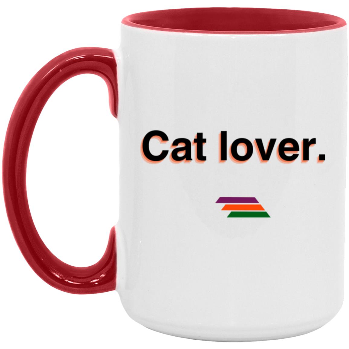 "Cat lover." Coffee Cups | BetterSaid.co