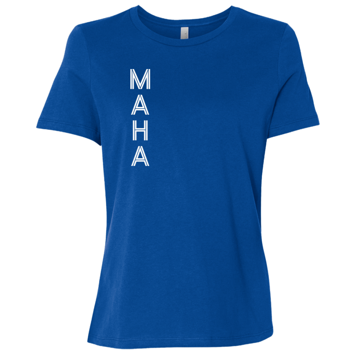 "MAHA" Womens Relaxed T-shirt | BetterSaid.co