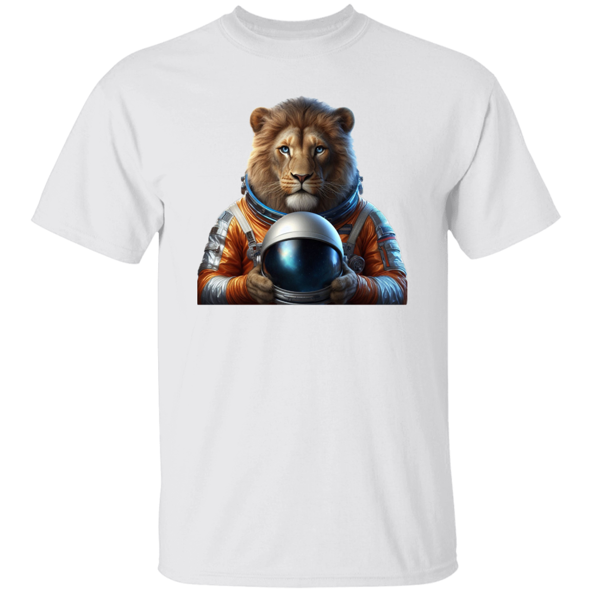 "Space Lion" Mens T-shirt | BetterSaid.co