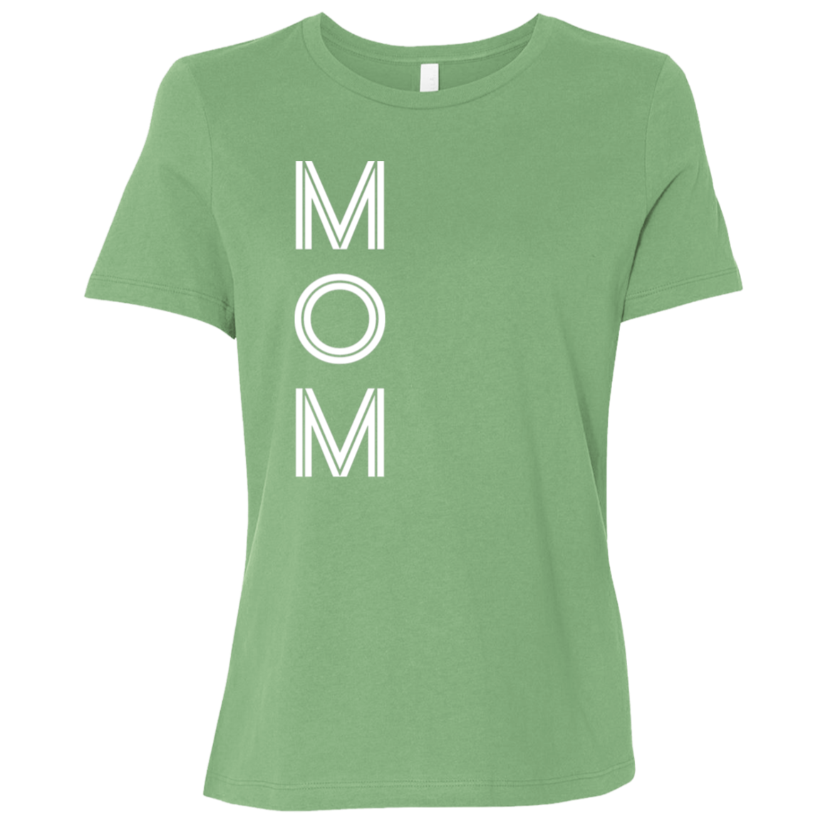 "Mom" Womens Relaxed T-shirt | BetterSaid.co