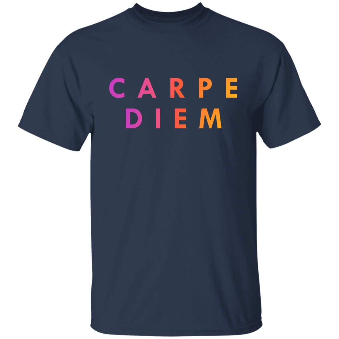 "Carpe diem." Kids Cotton T-shirt | BetterSaid.co
