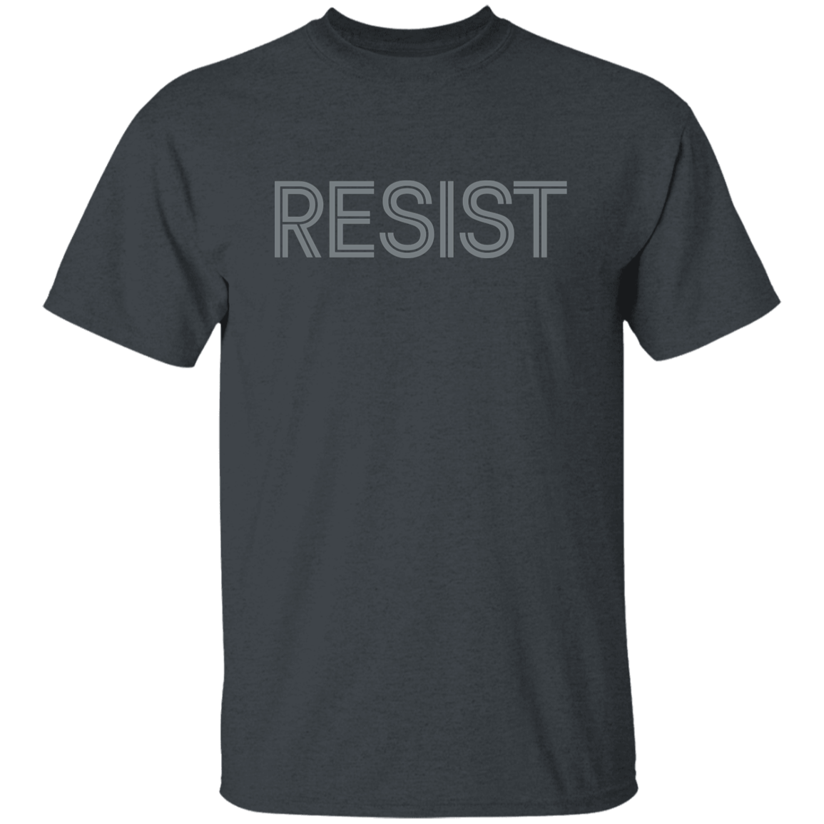 "Resist." Mens T-shirt | BetterSaid.co