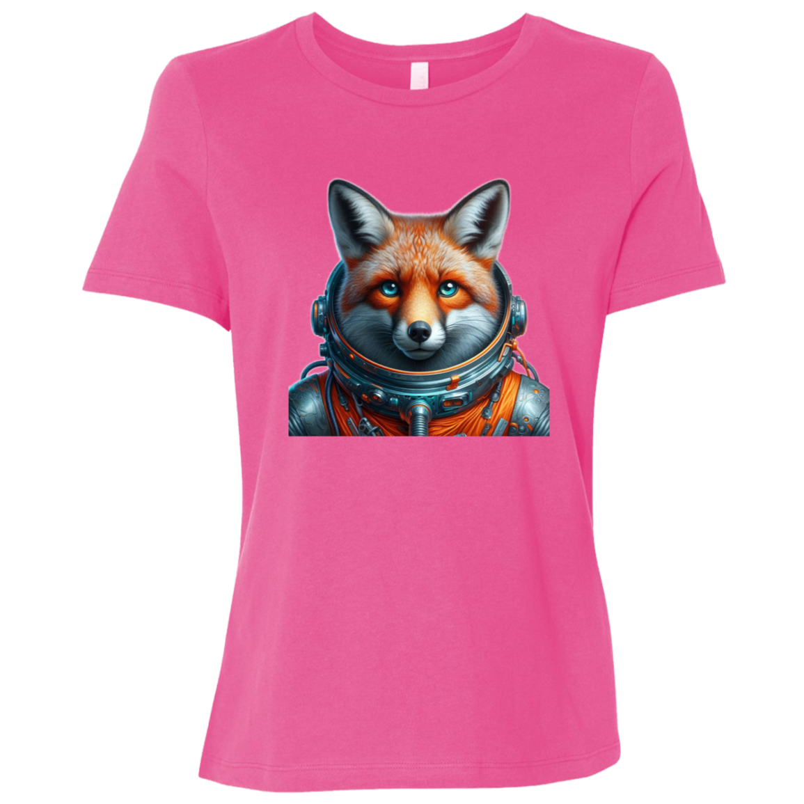 "Space Fox" Womens Relaxed T-shirt | BetterSaid.co