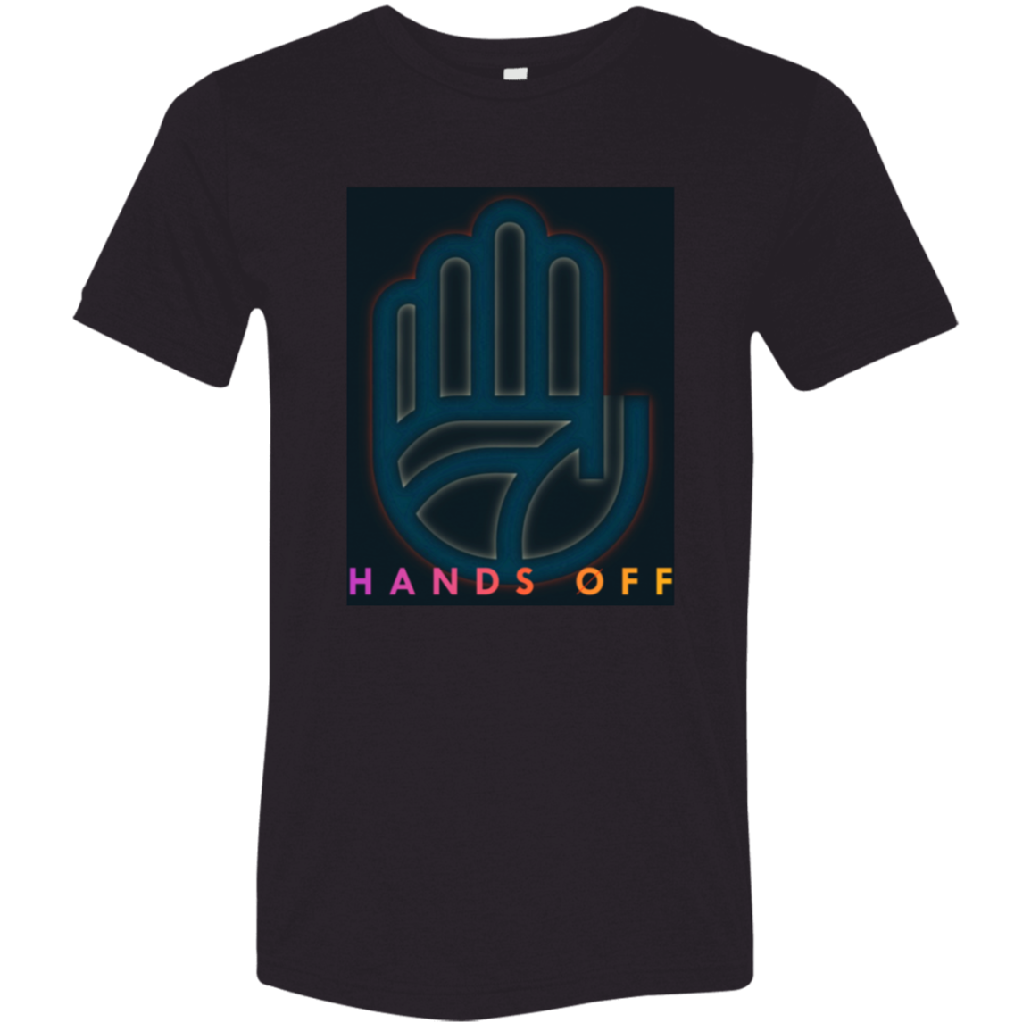 "Hands Off" Tri-blend T-shirt | BetterSaid.co