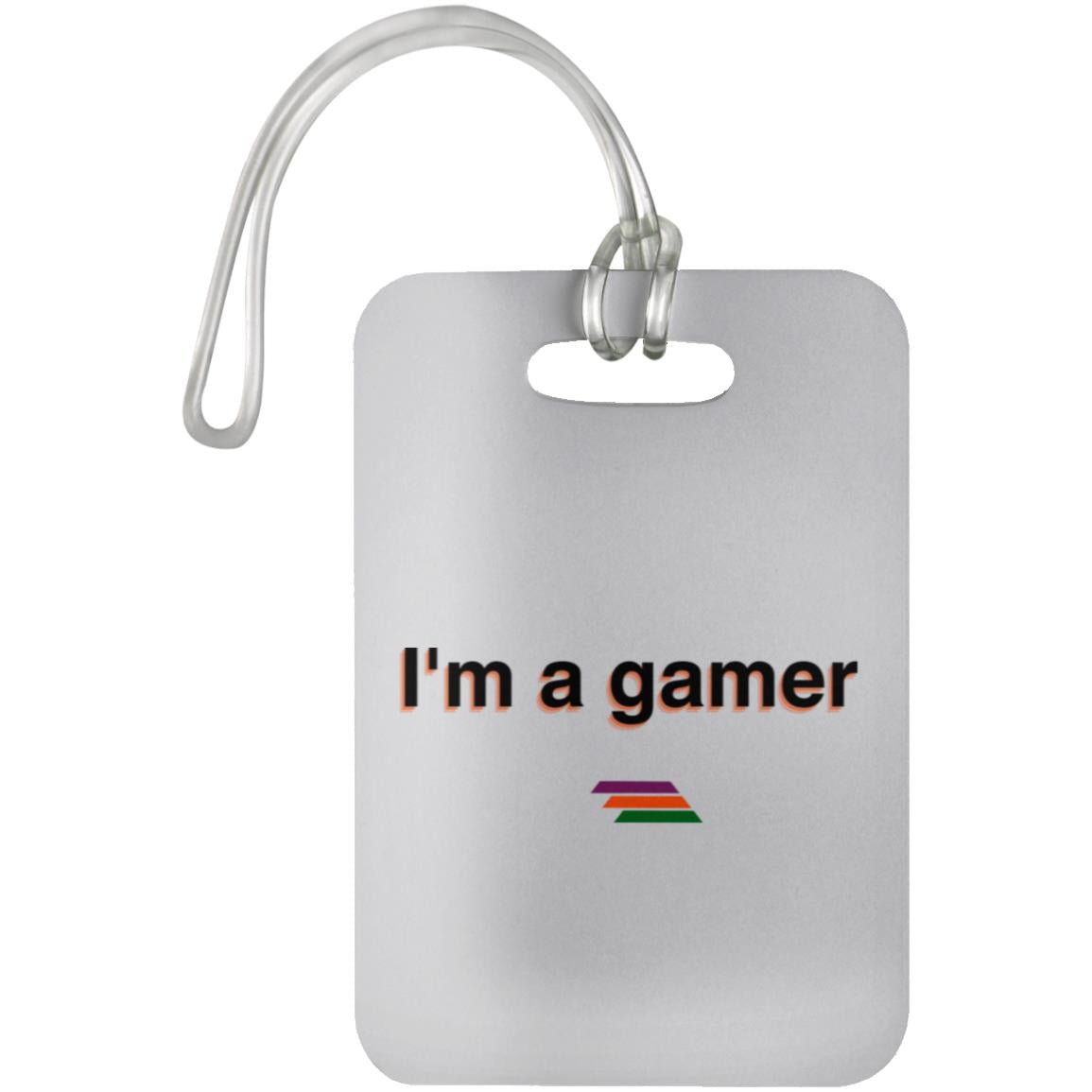 "I'm a gamer" Luggage Bag Tag | BetterSaid.co