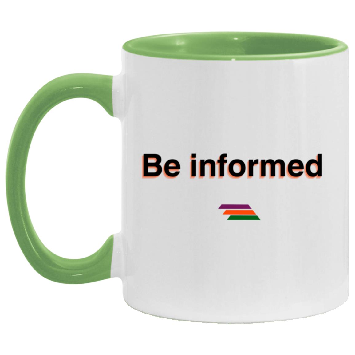 "Be informed" Coffee Cups | BetterSaid.co
