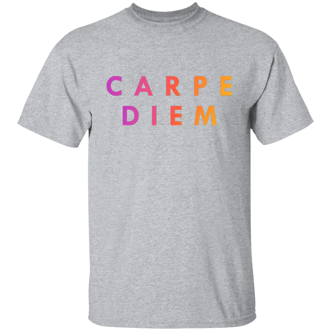"Carpe diem." Kids Cotton T-shirt | BetterSaid.co