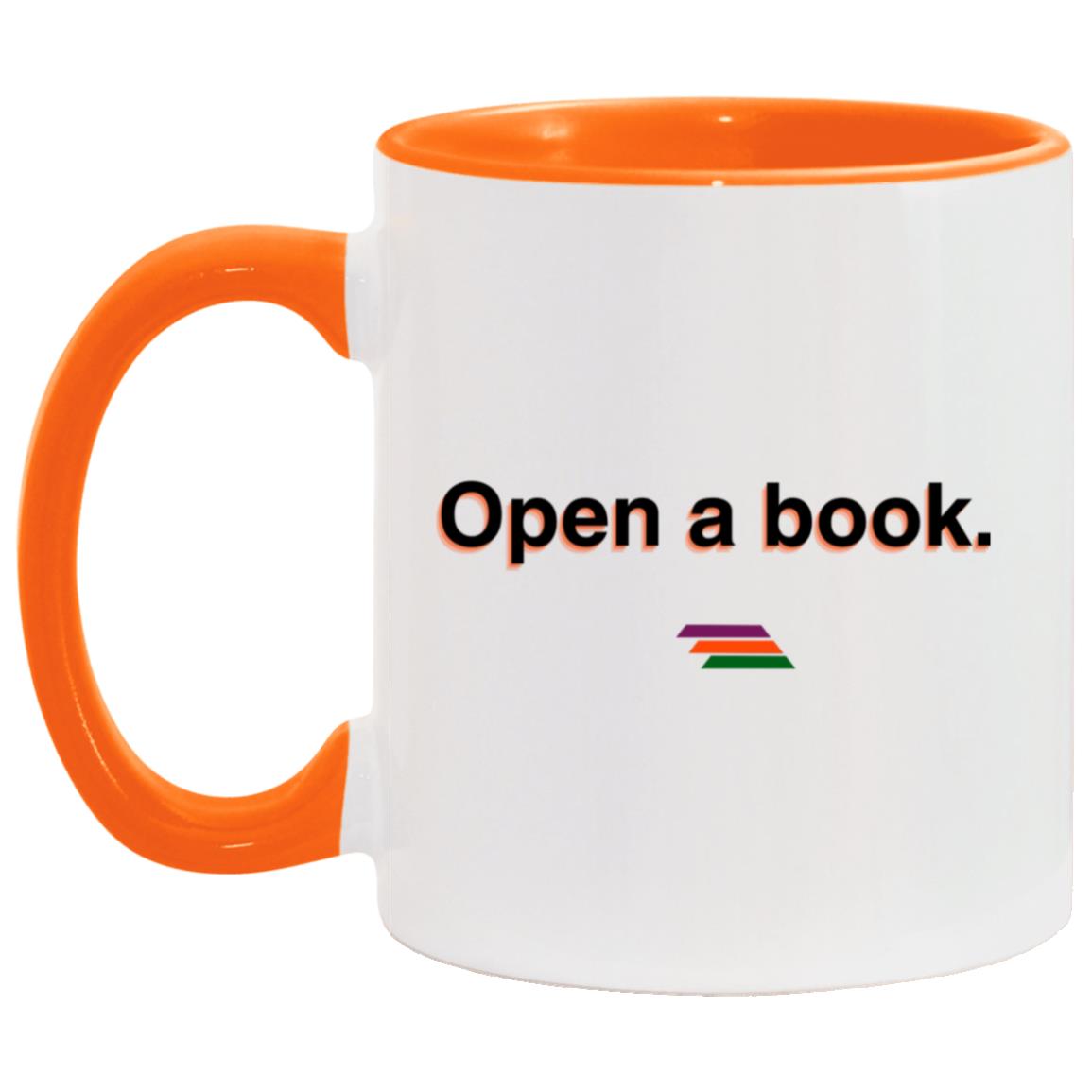 "Open a book." Coffee Cups | BetterSaid.co