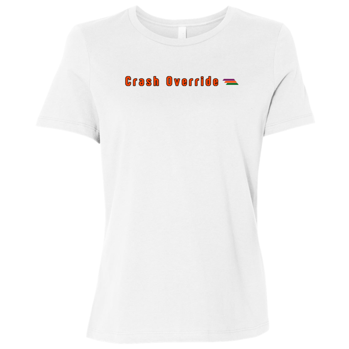 "Crash Override" Womens Relaxed T-shirt | BetterSaid.co