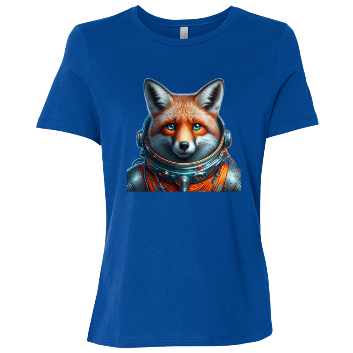 "Space Fox" Womens Relaxed T-shirt | BetterSaid.co