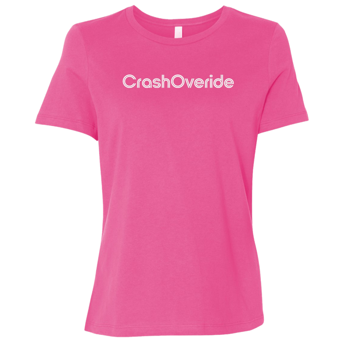 "Crash Override" Womens Relaxed T-shirt | BetterSaid.co