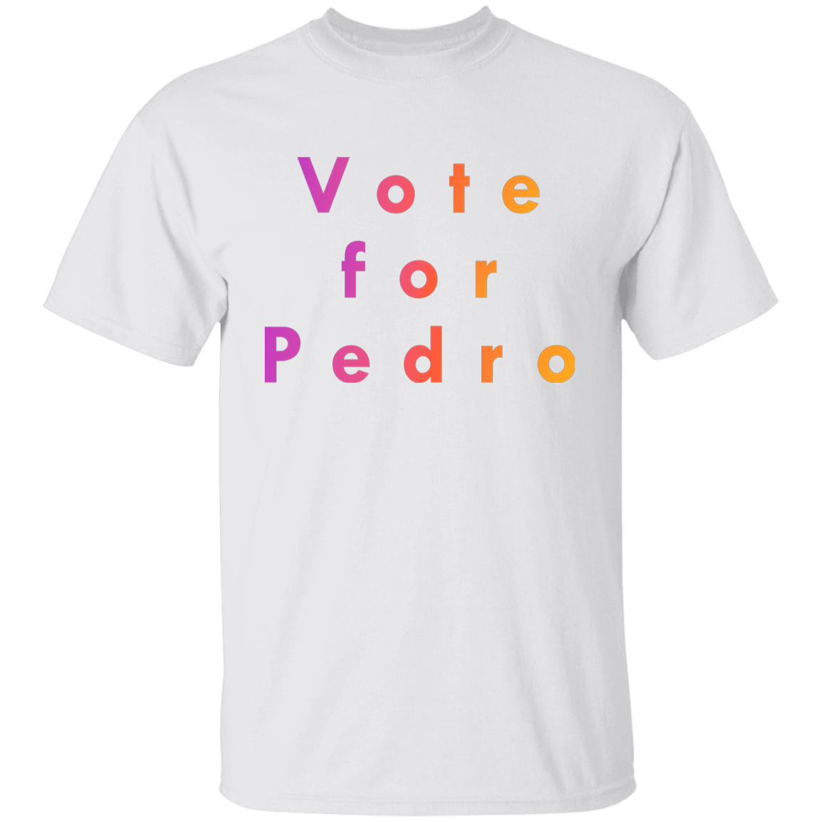 "Vote for Pedro" Kids Cotton T-shirt | BetterSaid.co