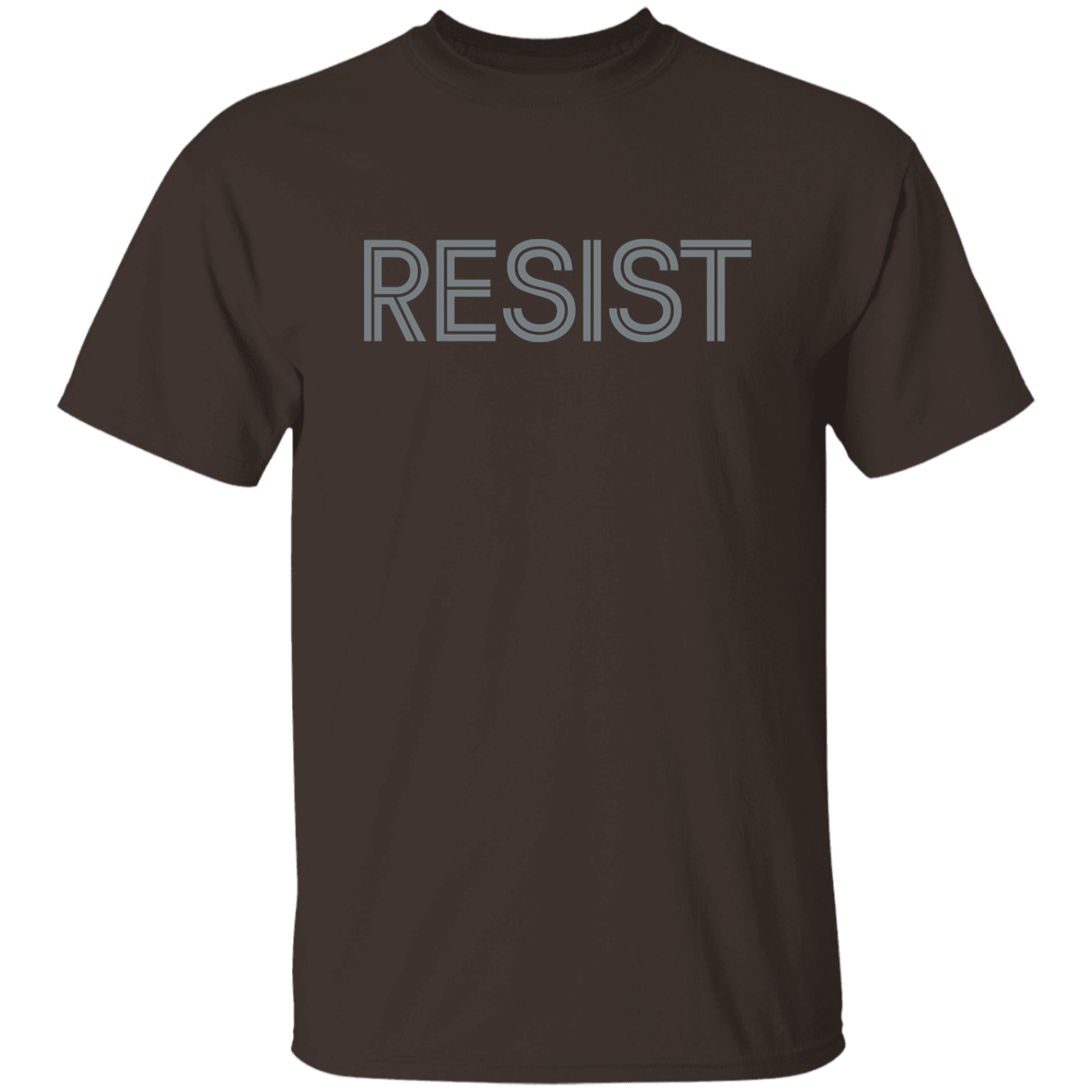 "Resist." Mens T-shirt | BetterSaid.co