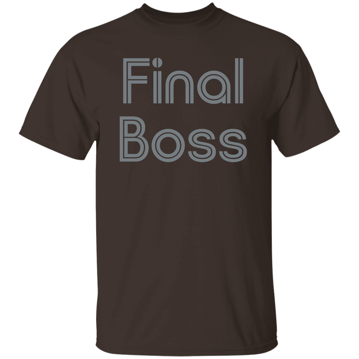 "Final Boss" Mens T-shirt | BetterSaid.co
