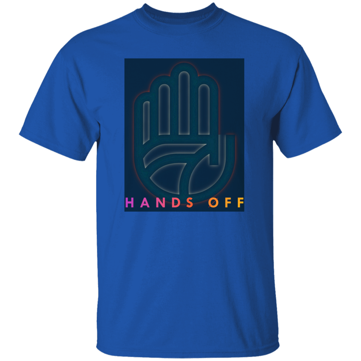 "Hands Off" Mens T-shirt | BetterSaid.co