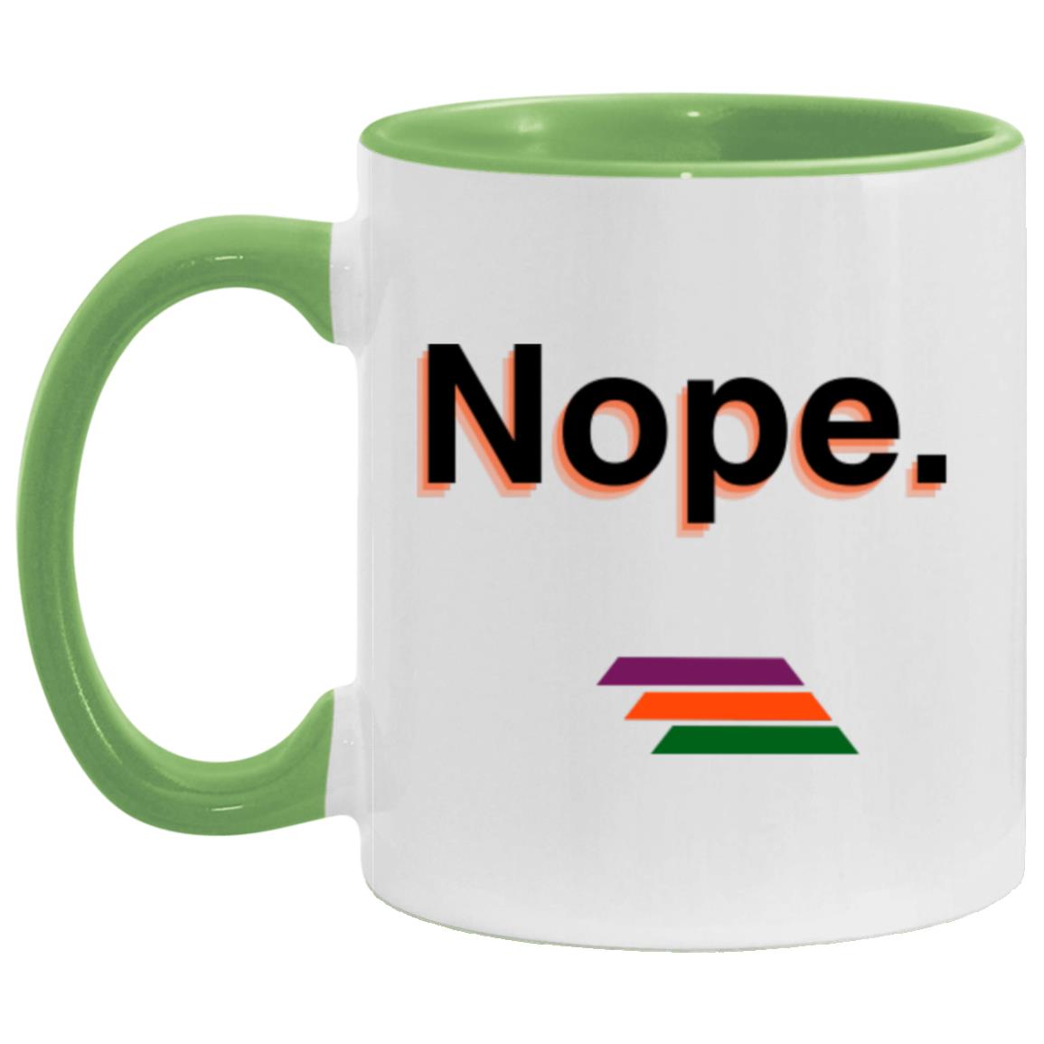 "Nope." Coffee Cups | BetterSaid.co