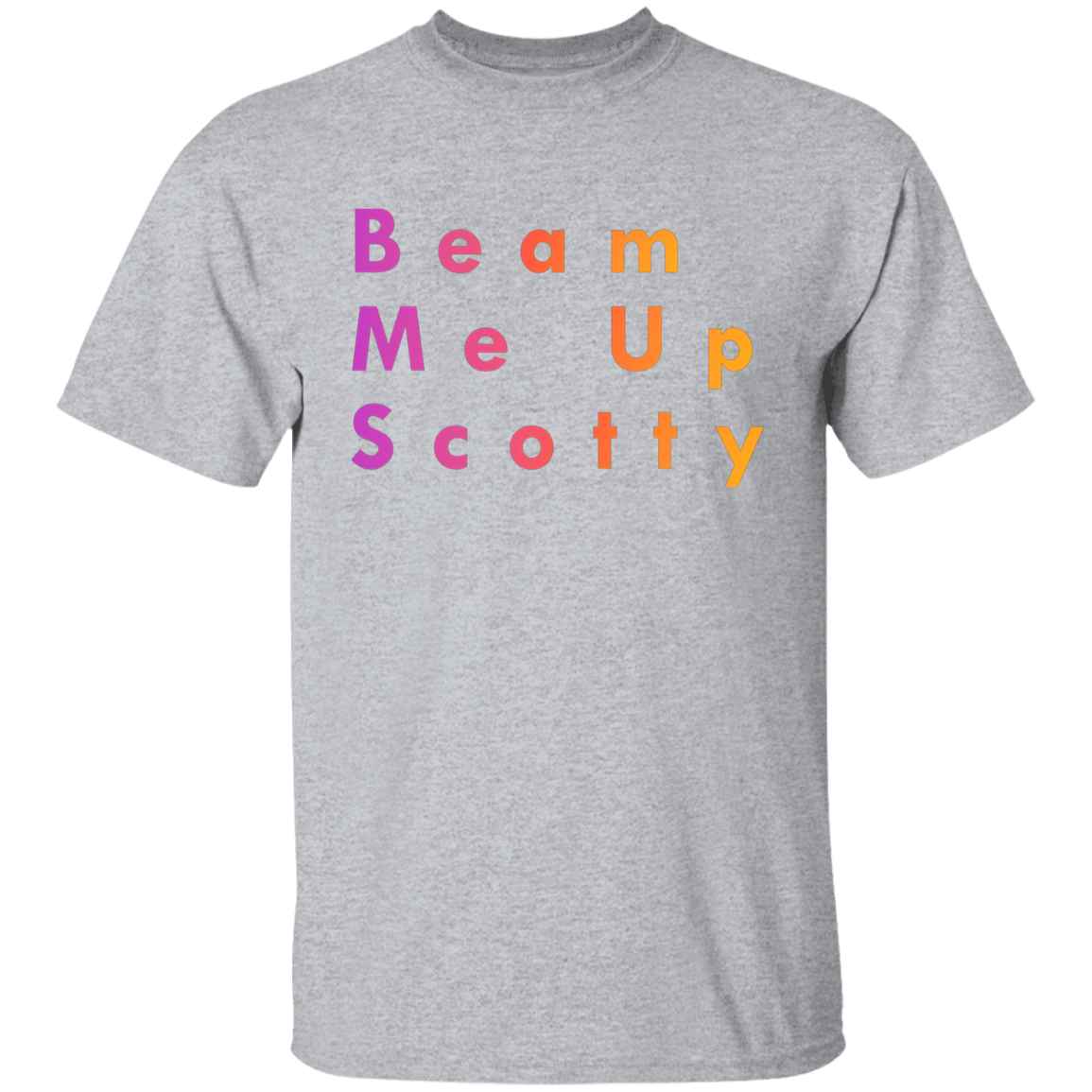 "Beam Me Up Scotty" Kids 100% Cotton T-shirt | BetterSaid.co