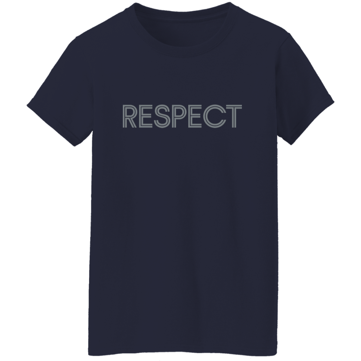 "RESPECT" Womens T-shirt | BetterSaid.co