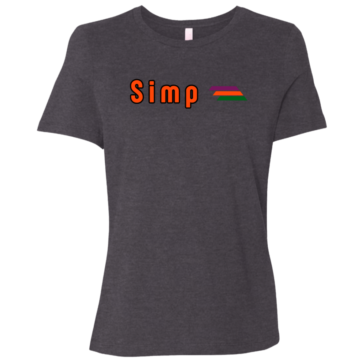 "Simp" Womens Relaxed T-shirt | BetterSaid.co
