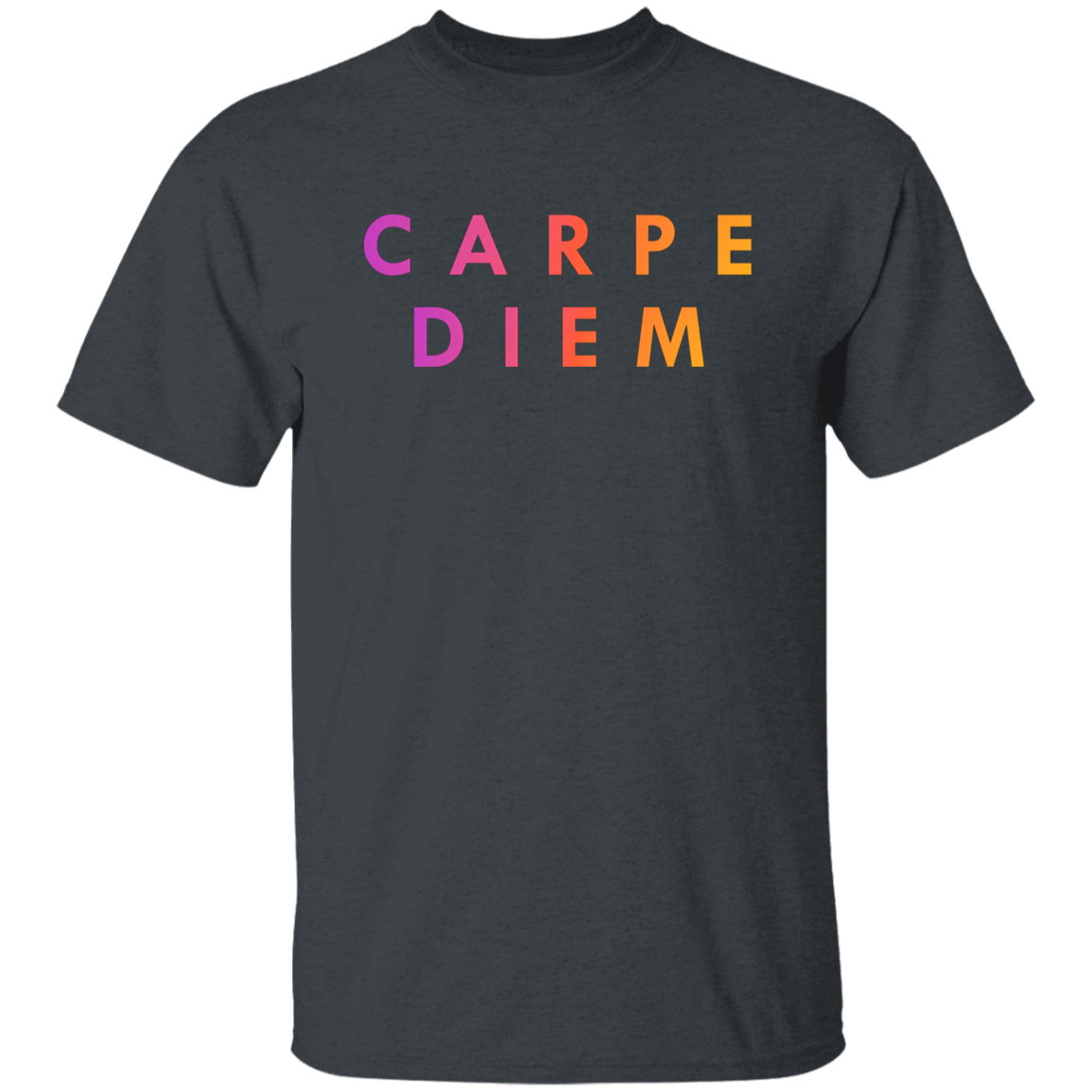 "Carpe diem." Mens T-shirt | BetterSaid.co