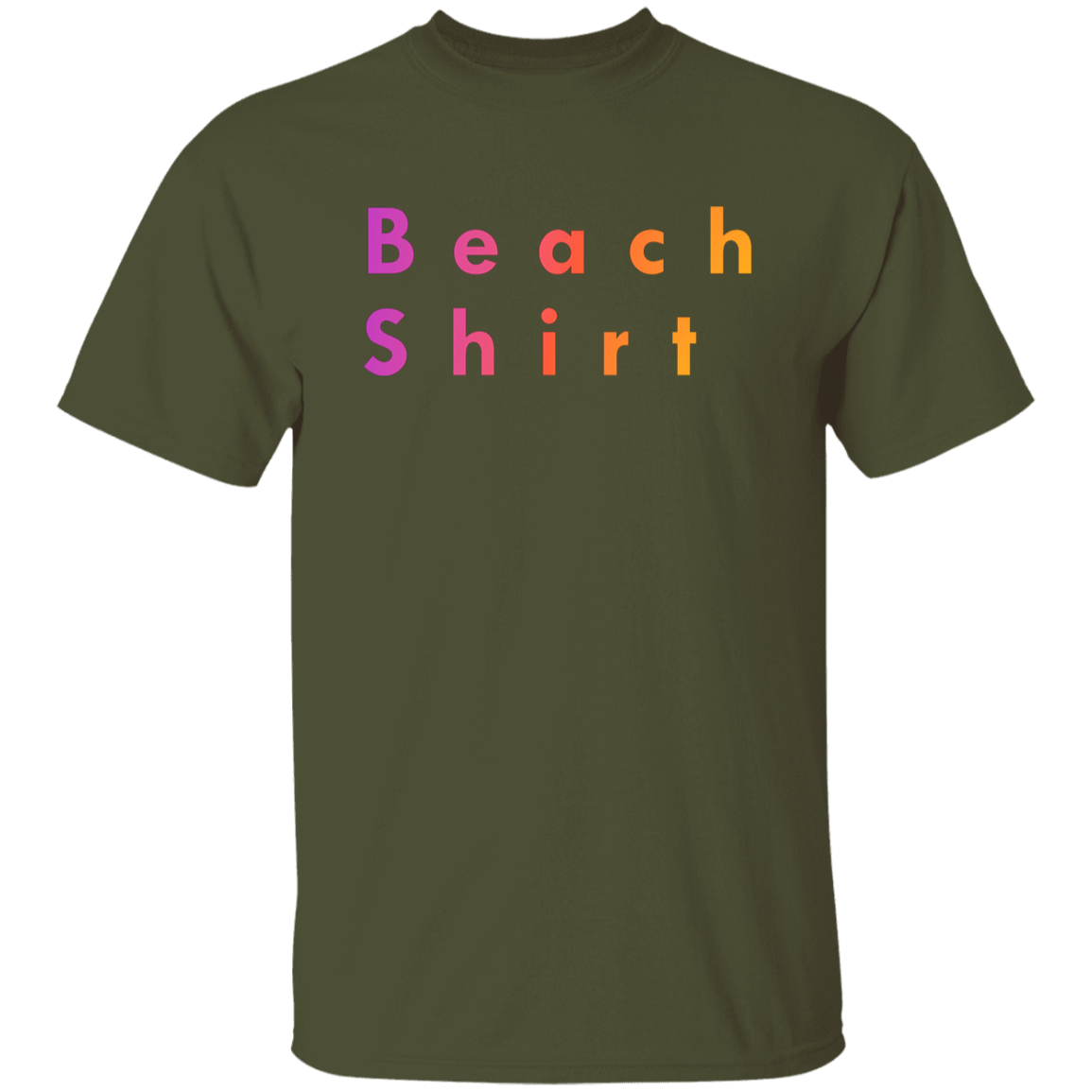 "Beach shirt" Mens T-shirt | BetterSaid.co