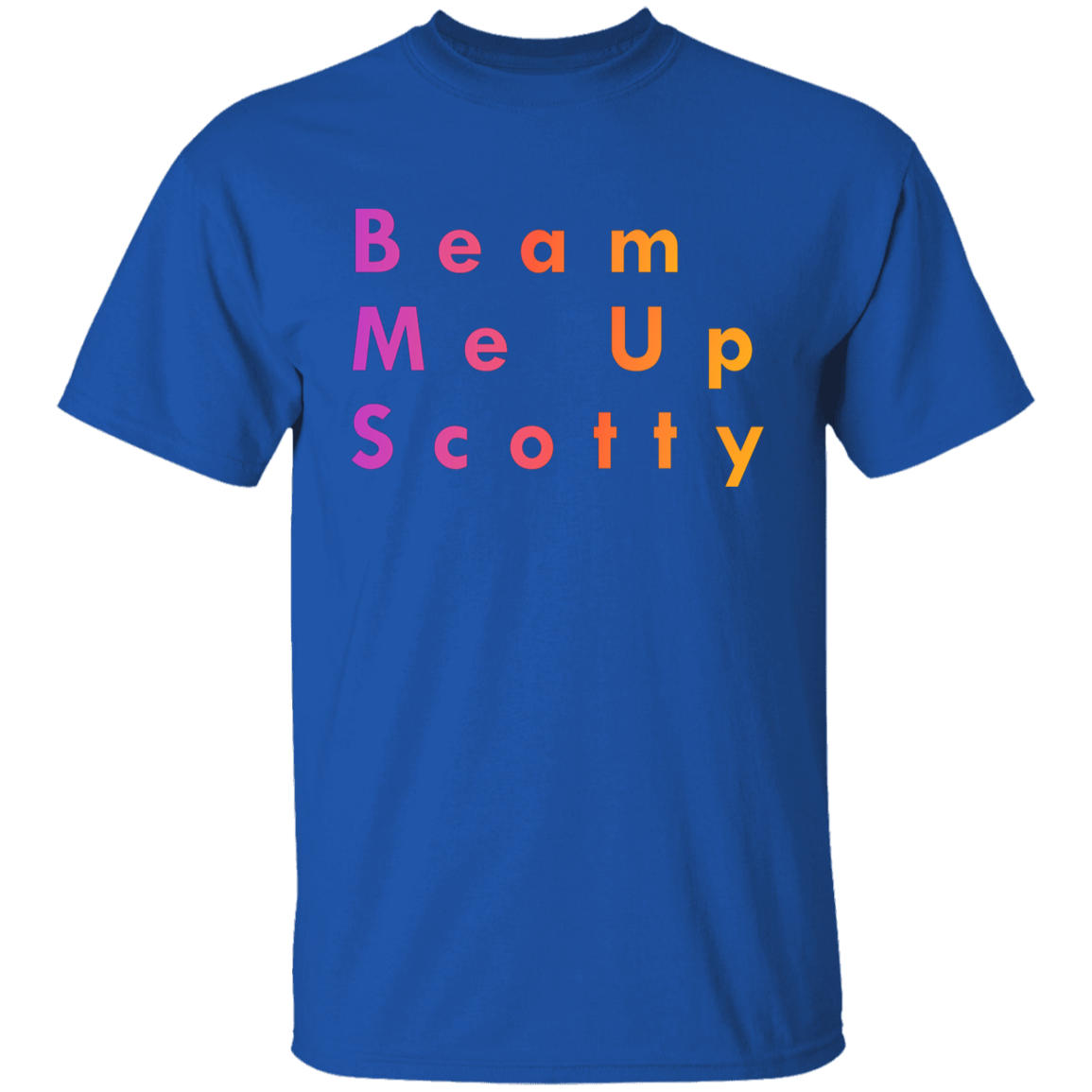 "Beam Me Up Scotty" Kids 100% Cotton T-shirt | BetterSaid.co