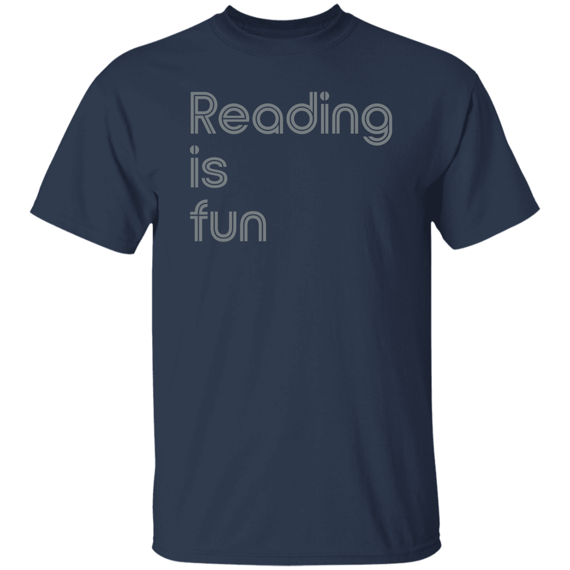 "Reading Is Fun" Mens T-shirt | BetterSaid.co