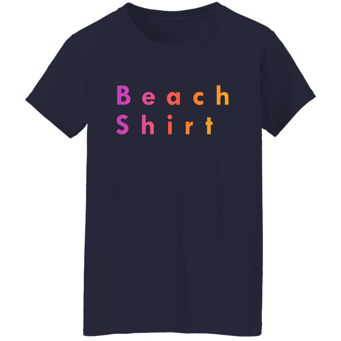 "Beach shirt" Womens T-shirt | BetterSaid.co