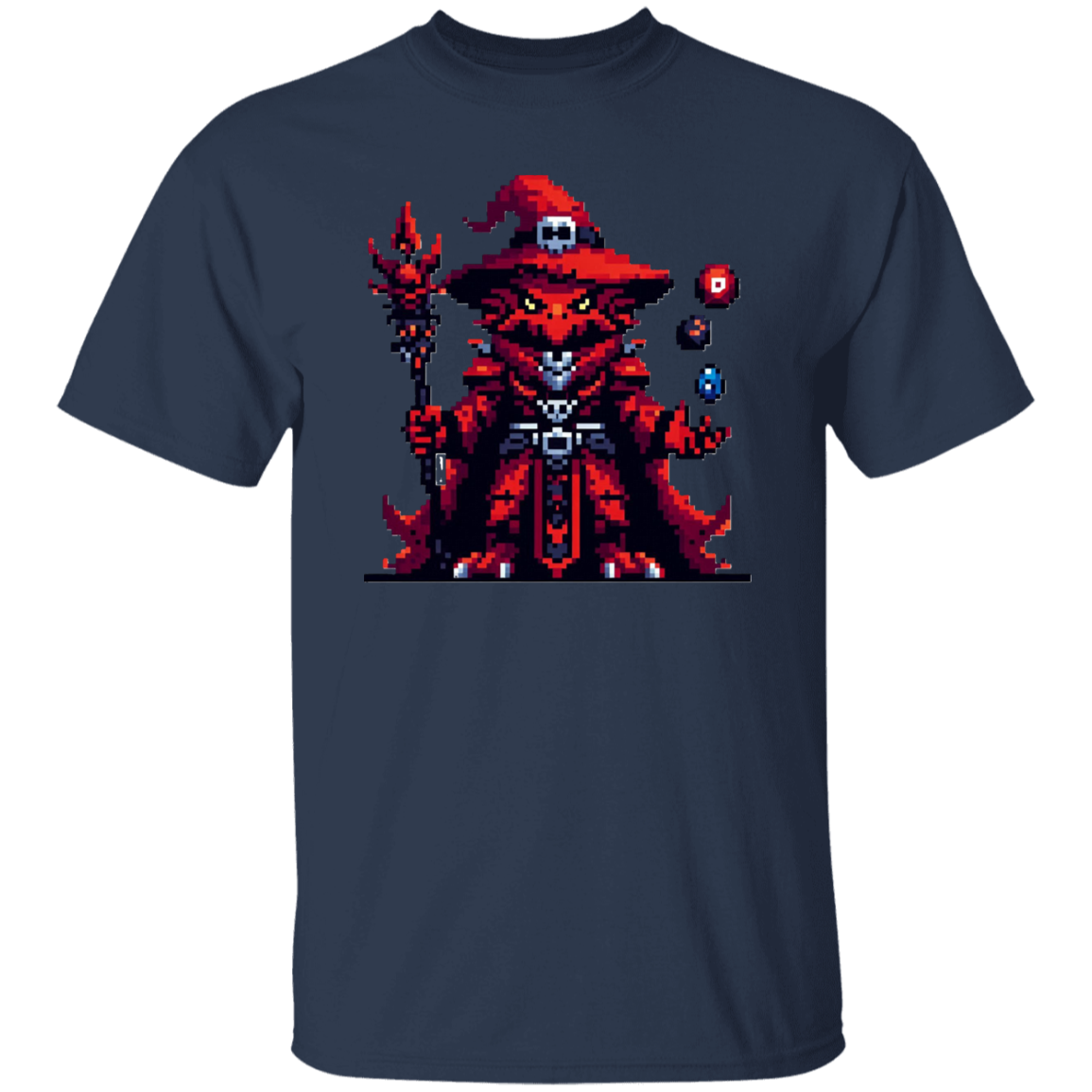 "Red Dragonborn DND" Mens T-shirt | BetterSaid.co