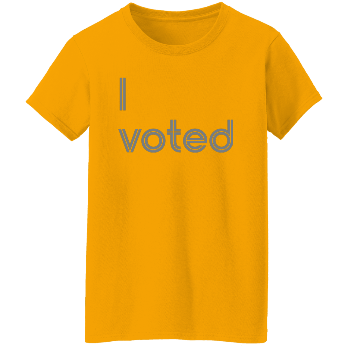 "I voted" Womens T-shirt | BetterSaid.co