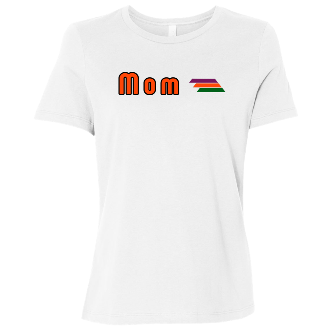 "Mom" Womens Relaxed T-shirt | BetterSaid.co