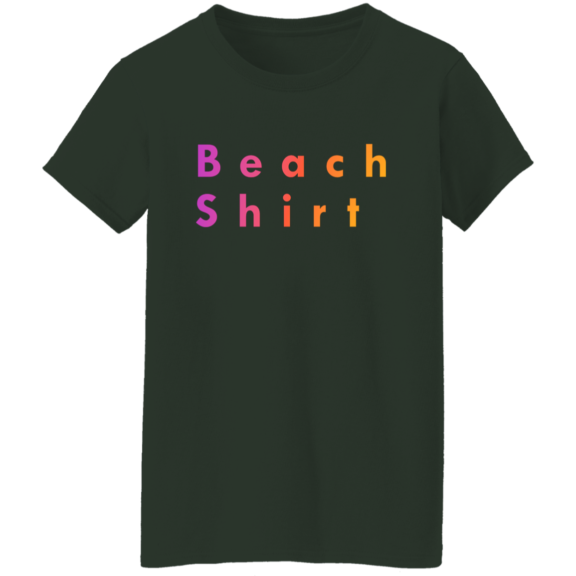 "Beach shirt" Womens T-shirt | BetterSaid.co