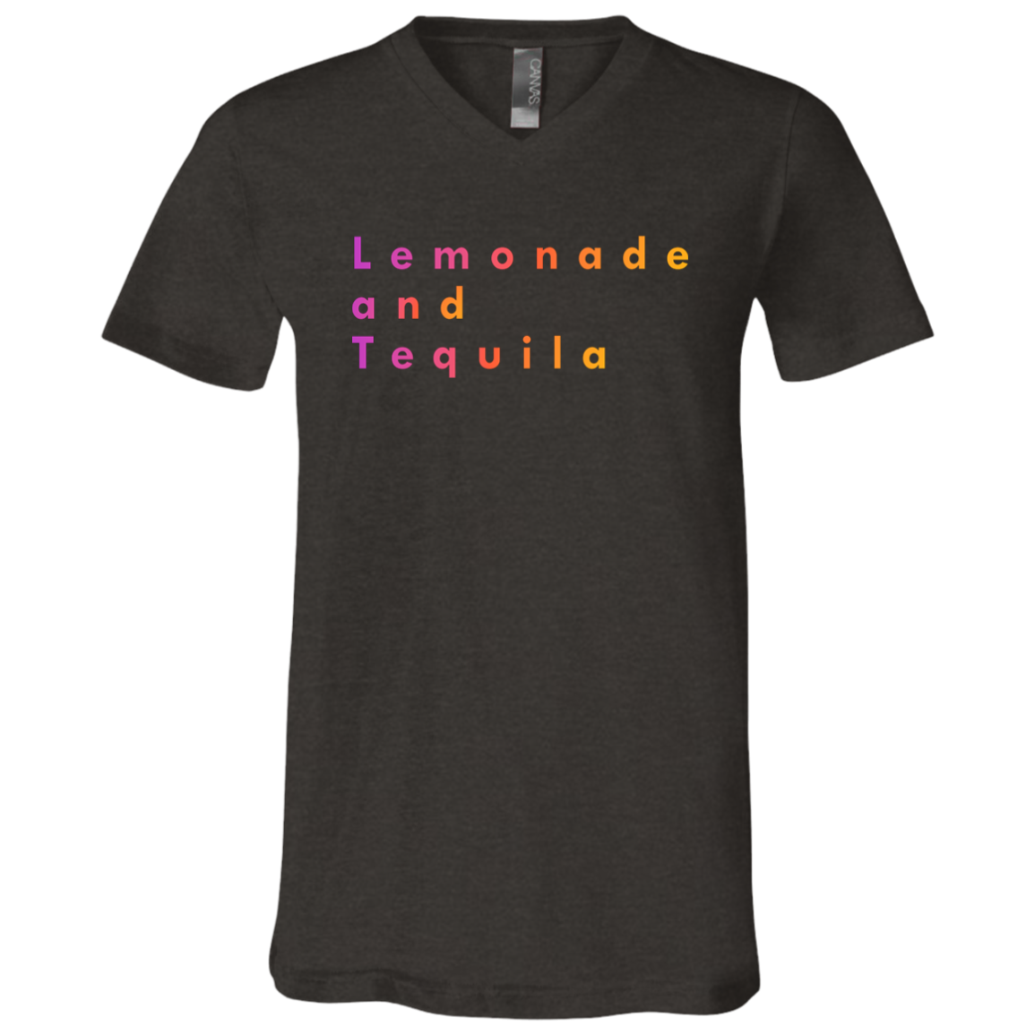 "Lemonade and Tequila" V-neck T-shirt | BetterSaid.co