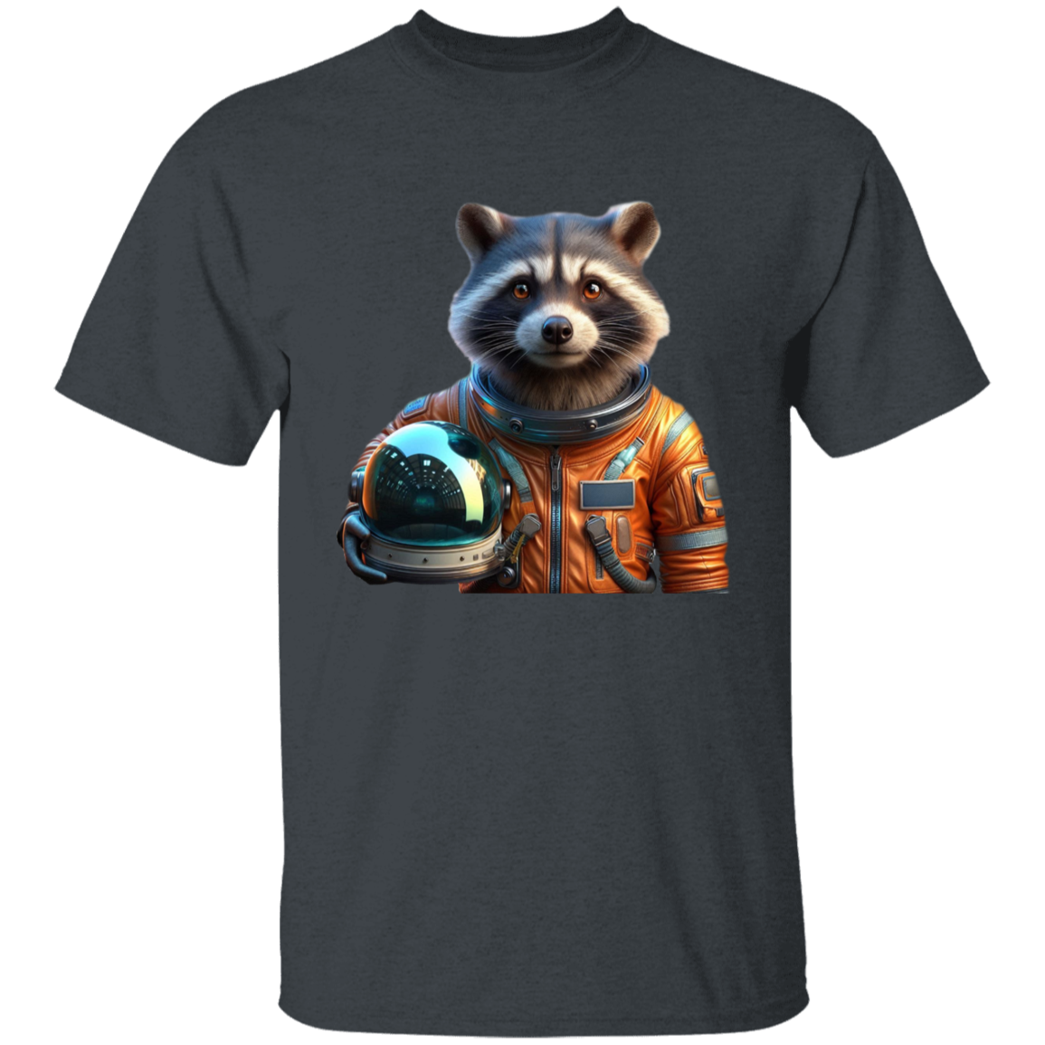 "Space Raccoon" Kids Cotton T-shirt | BetterSaid.co