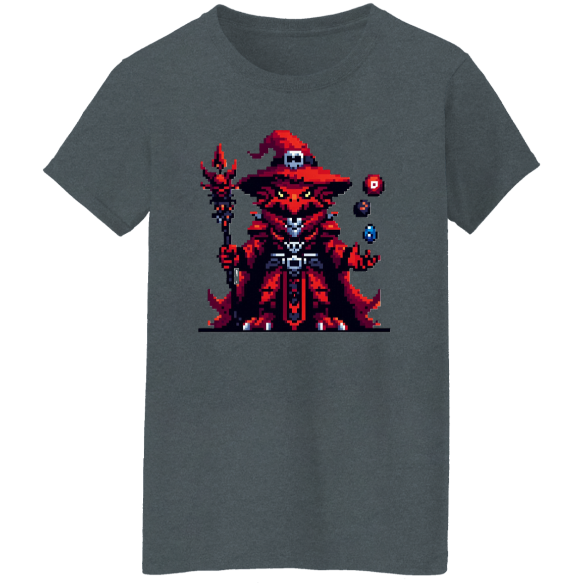 "Red Dragonborn DND" Womens T-shirt | BetterSaid.co