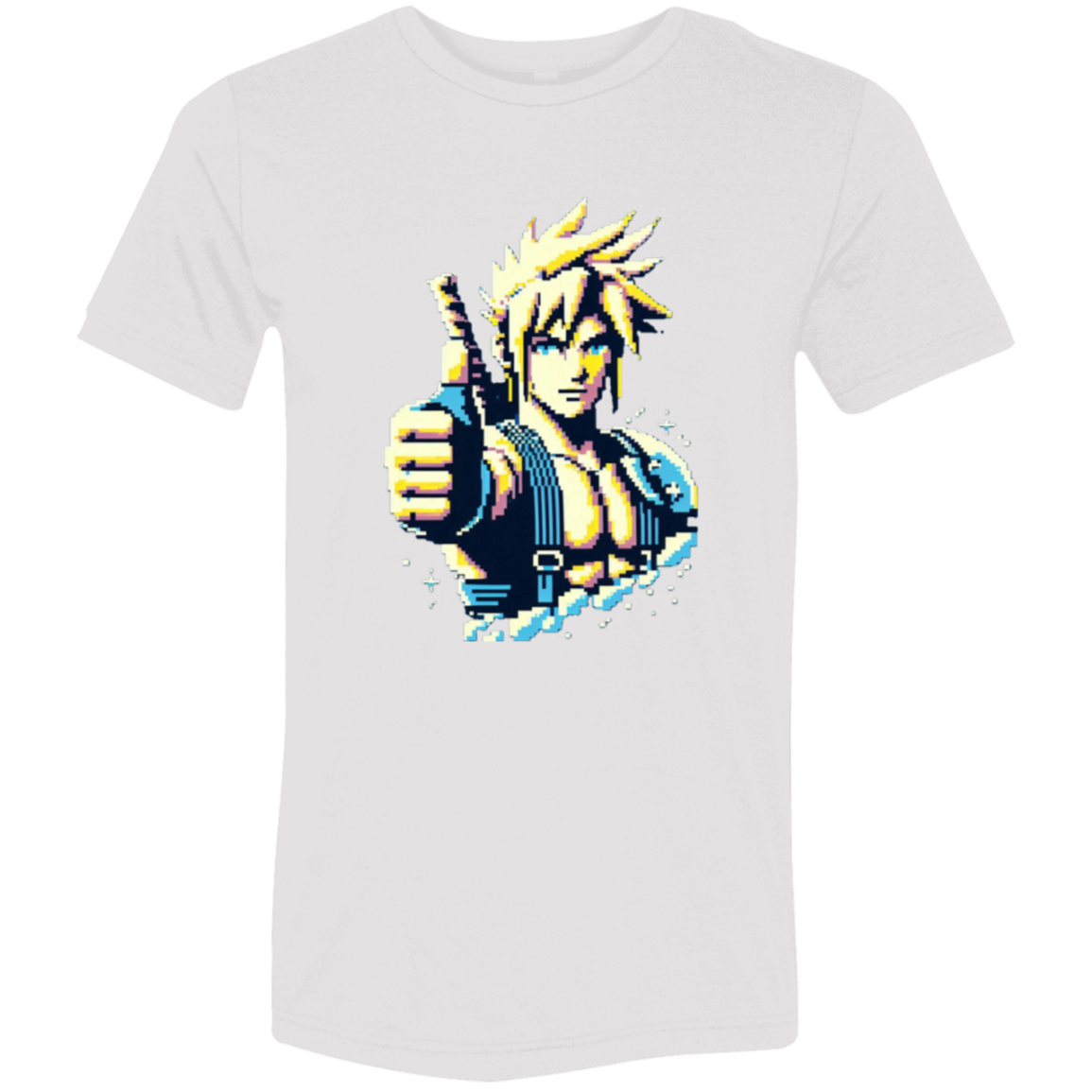 "Thumbs Up 90s Style" Tri-blend T-shirt | BetterSaid.co