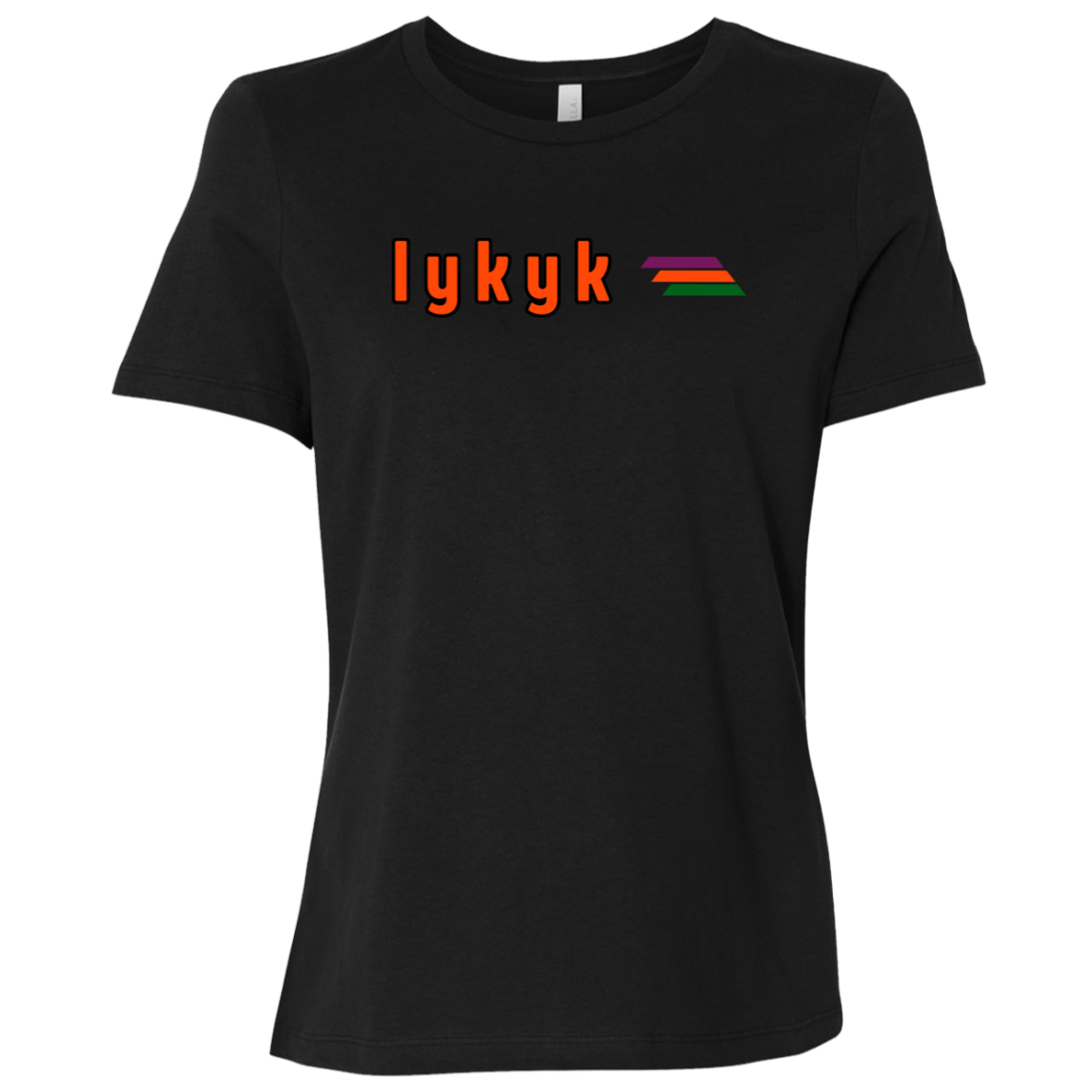 "Iykyk" Womens Relaxed T-shirt | BetterSaid.co